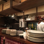 島之内フジマル醸造所 - カウンターより左あたりの光景