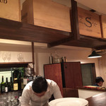 島之内フジマル醸造所 - 店内カウンターより右手