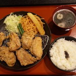 ふじやからあげ - 唐揚げ（チーズ・大）