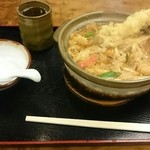 角丸 - 味噌煮込み 天ぷら入り
