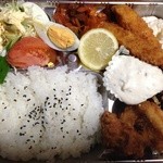 Kitsusa Abeniyu - 持ち帰りエビフライ弁当1000円