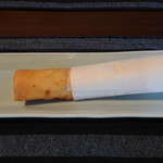 私房菜 きた川 - トウモロコシと梨と海老の揚げ春巻き