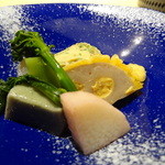 北新地 鮨 なか川 - 2015年5月1回目ランチ訪問時撮影