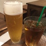 美糸 - ☆生ビールとウーロン茶で乾杯です☆