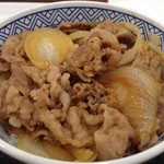 吉野家 - 料理写真:牛丼並盛り(笑)