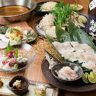 The taste of summer in Awaji Island! Awaji Island conger conger nabe course 7000 yen! !