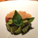 水なすとフルーツトマトのサラダ