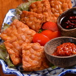 甜椒炒飯 (大豆發酵制成的健康食品)
