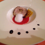 Restaurant　Le plateau - 信州ハーブ鶏のバロティーヌ すずあかね苺のソース