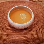 駒沢vegebon - vegebonプレート：野菜スープ（かぼちゃ、玉ねぎ、人参）