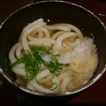 恵比寿でですけ - セットのミニうどん