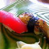Cafe Asia - 料理写真:意外にまともだった握り寿司、マグロと鰻