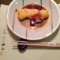 ステーキ　ロン - 名物：エビの黄金焼　3尾は食べたい