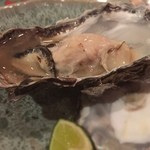 かんだ光壽 - 厚岸産焼牡蠣