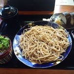 Kutsuki Asahiya - ざるそばと鯖ずし