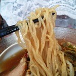 麺や　福座 - コシのしっかりとした全粒粉麺が旨し