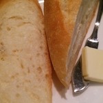 グリル ひろせ - パスタセットのパン