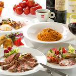 ラ クッチーナ ビバーチェ - ￥8000飲み放題付コースの一例