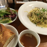 ブラチェリア バーヴァ - 豚ばら肉と長ネギの和風パスタ