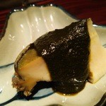 野口太郎 - 長崎県産 蒸し泡の肝ソース