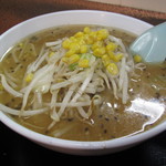 味覚飯店 - ミソラーメン　６５０円（２０１１．９）