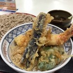 味奈登庵 - 天丼セット ¥900