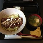 たか膳 - 黒カツ丼