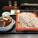 手打ちそば 加賀屋 - とりせいろ（900円）