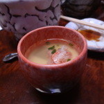 男寿司 - 餡かけの「茶わん蒸し」。