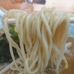 サッポロラーメン 新居浜西店 - 麺はこんな感じ。