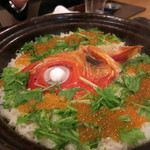 和食 こんどう - 千葉県　勝浦産金目鯛といくらのご飯