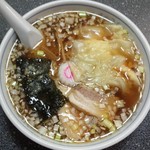 竹林坊 - 鶏雲呑麺730円／平成27年10月
