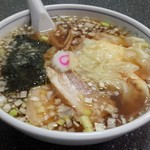 竹林坊 - 鶏雲呑麺730円／平成27年10月