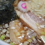 竹林坊 - 鶏雲呑麺730円／平成27年10月