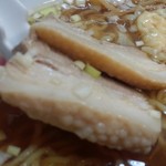 竹林坊 - 鶏雲呑麺730円／平成27年10月