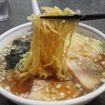 竹林坊 - 鶏雲呑麺730円／平成27年10月