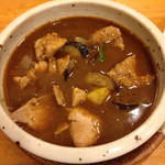 タージマハール - ムルギーに茄子トッピング
      大掛け