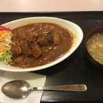 キッチン プチハウス - カツカレー700円 ご飯少なめ