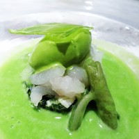 Steak Dining Vitis - 15種類の新緑野菜のガスパチョ
                
