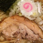 つけめん 玉 - 201510 玉 ★中華そば（中盛無料・750円）★チャーシュー