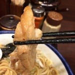 つけめん 玉 - 201510 玉 ★中華そば（中盛無料・750円）★「チャーシュー」リフト！