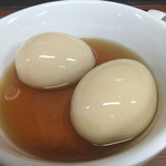 鳥紀 - 半熟煮卵・200円