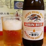 餃子のお供♪ビール