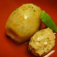 うかい鳥山 - 里いも煮、つくね