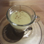 ラッテリア ベベ  カマクラ - さつまいものポタージュ。シナモンがきいています。