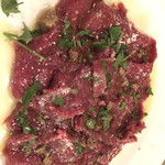 らんぷ亭 - 鹿のカルパッチョ！！