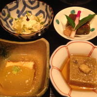 豆腐懐石 くすむら - 豆腐御膳 お惣菜四種 七月