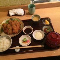 稲荷町髙はし - カキフライ定食