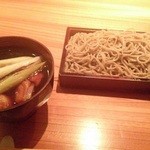 鎌倉　松原庵　欅 - 鴨せいろ蕎麦。