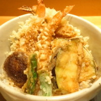 銀座むらき - 天丼1,080円。